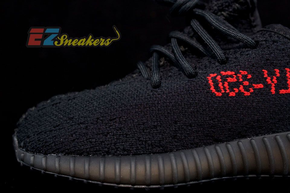 ADIDAS YEEZY BOOST 350 V 2 BLACK RED 5 K INFANT SPLY 350